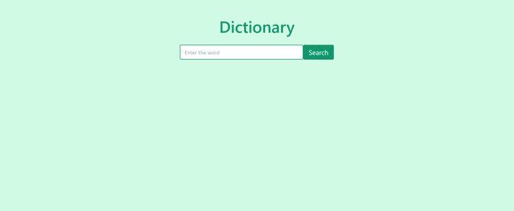 Học cách xây dựng một ứng dụng từ điển đơn giản bằng JavaScript