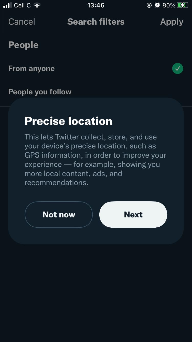Cómo buscar en Twitter por ubicación