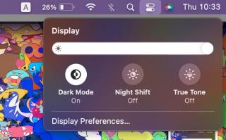 Como personalizar o Centro de controle e a barra de menus em seu Mac