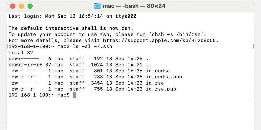 Mac'te SSH Anahtarı Oluşturmak için SSH-Keygen Nasıl Kullanılır