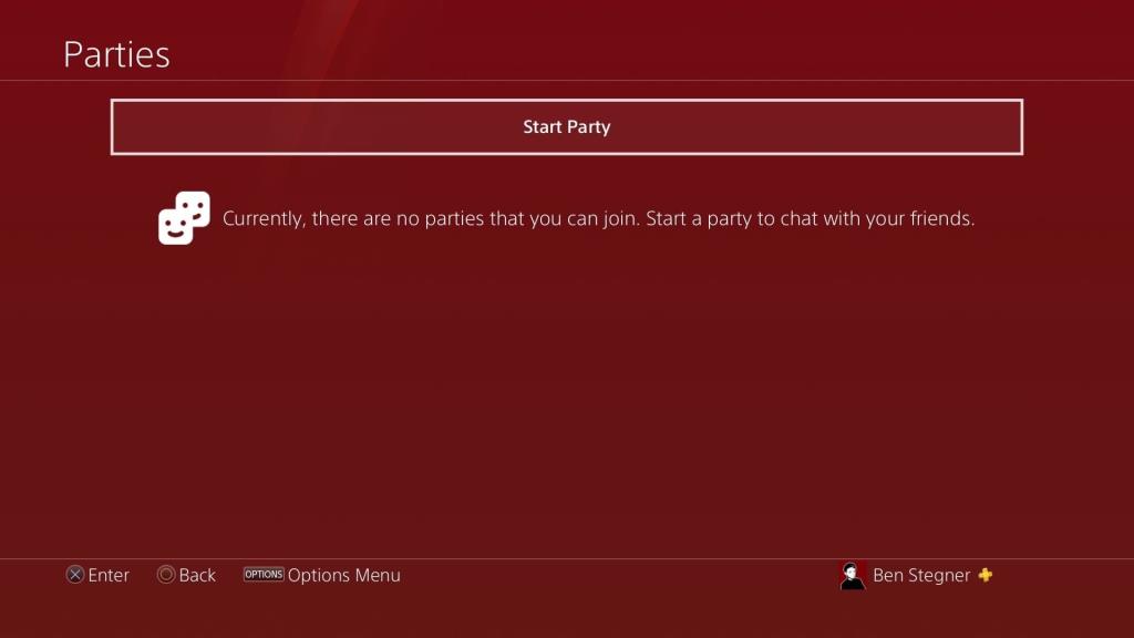PS4でパーティーを作成して参加する方法