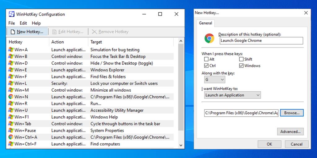 Comment ouvrir un dossier ou une application avec un raccourci clavier sous Windows