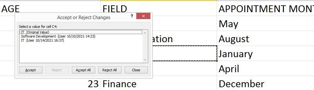 Cách sử dụng Theo dõi Thay đổi trong Microsoft Excel