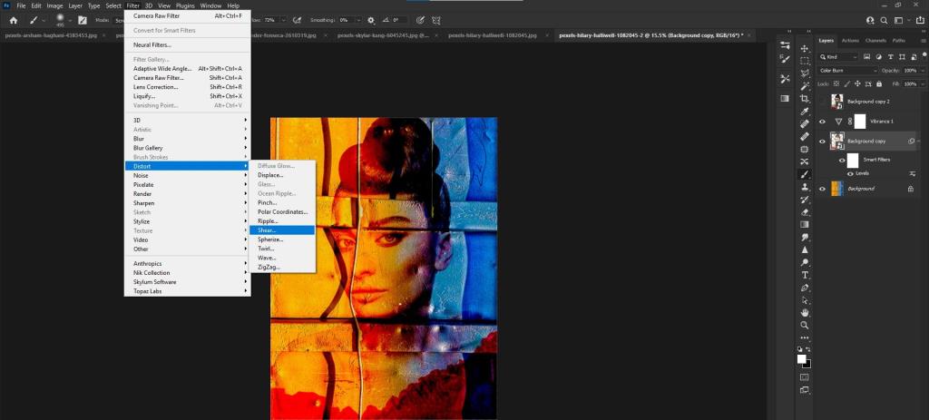 Cum să transformați o fotografie într-un portret abstract folosind Photoshop