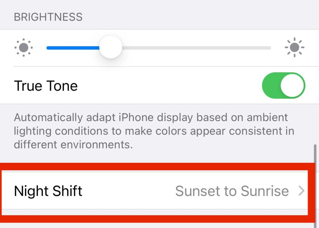Comment utiliser Night Shift pour réduire la lumière bleue sur votre iPhone