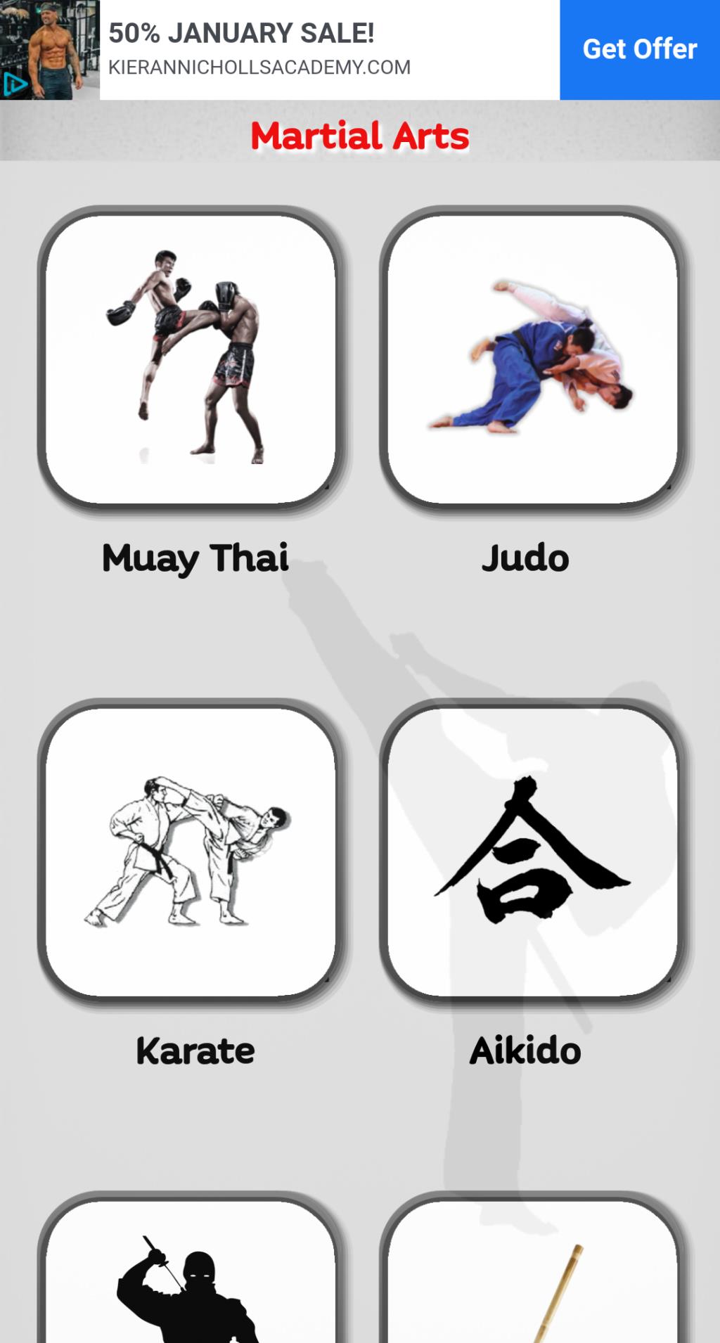 Cele mai bune 6 aplicații Android pentru învățarea artelor marțiale