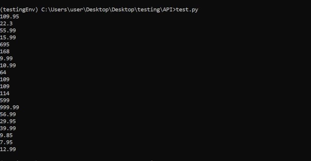 PythonとJavaScriptを使用してAPIをテストする方法