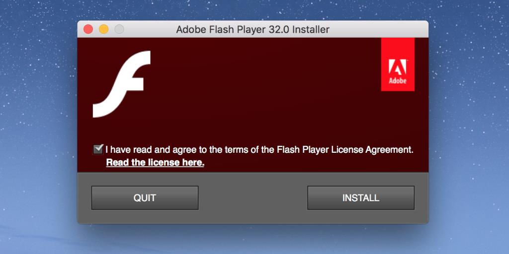 Cách tải xuống Adobe Flash Player trên máy Mac