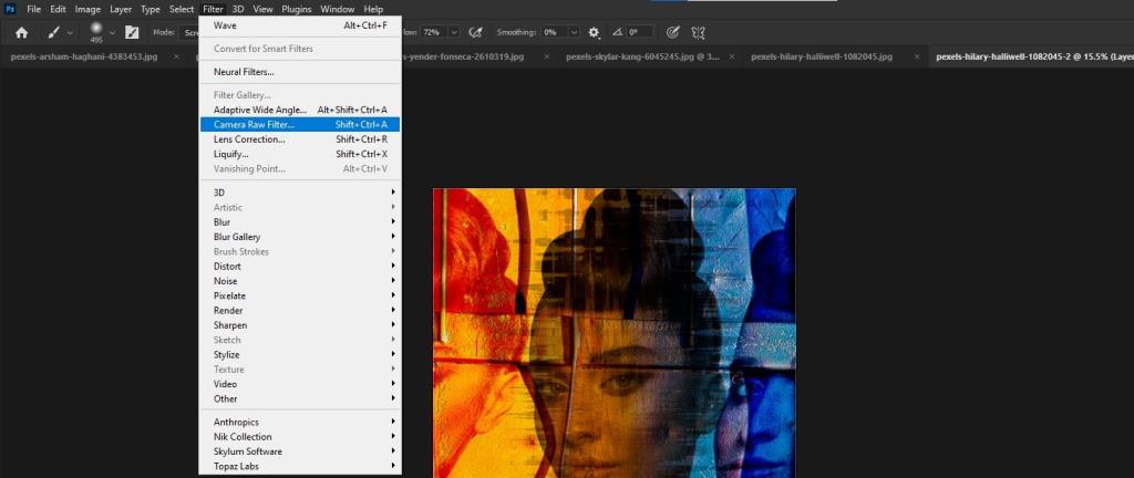Photoshop을 사용하여 사진을 추상 인물 사진으로 변환하는 방법