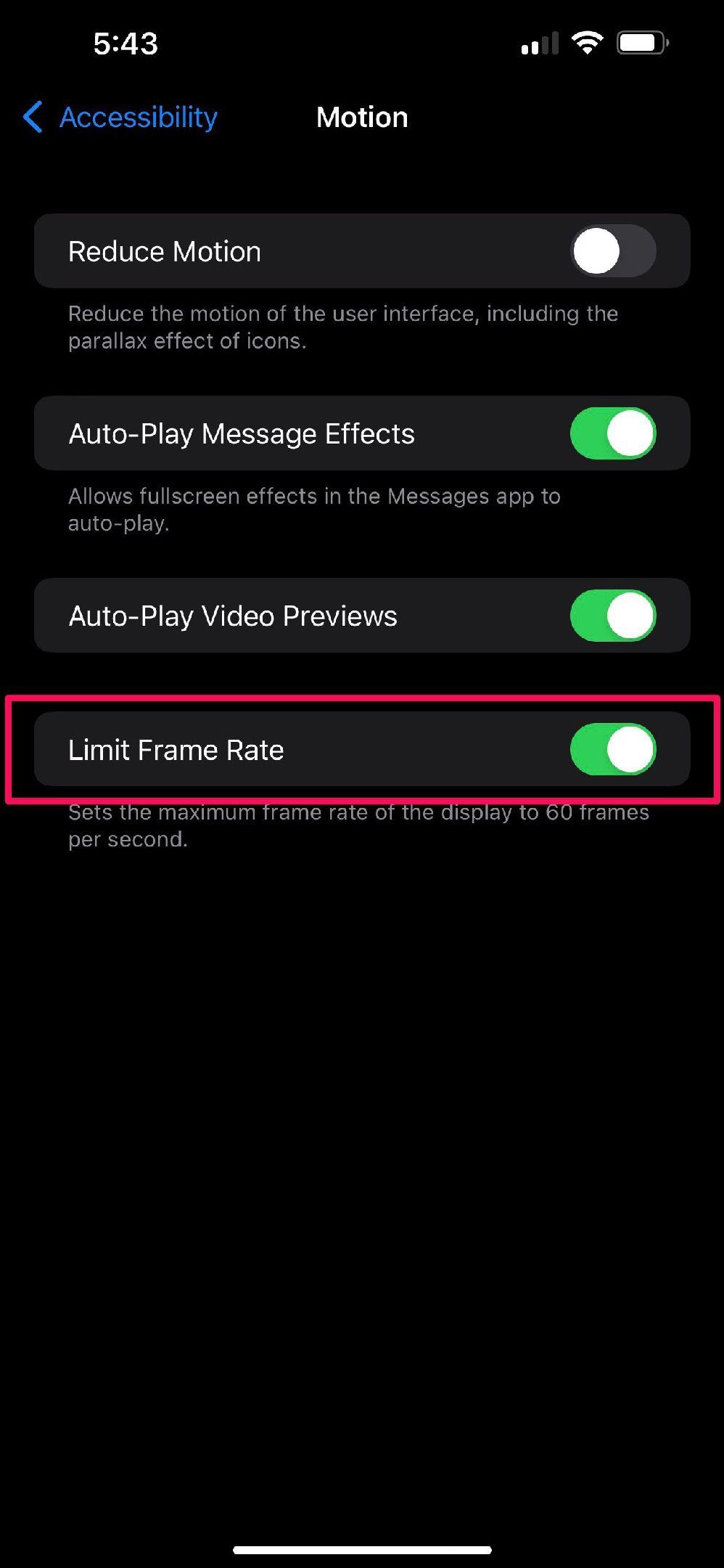 Cum să dezactivați 120 Hz pe iPhone 13 Pro și iPhone 13 Pro Max