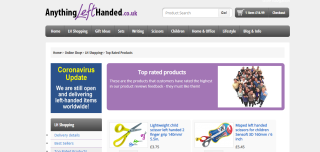 7 online winkels voor linkshandige producten