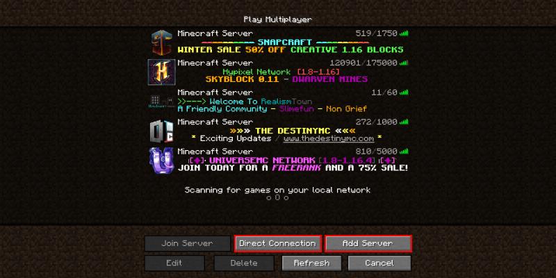 Hoe lid te worden van een Minecraft-server