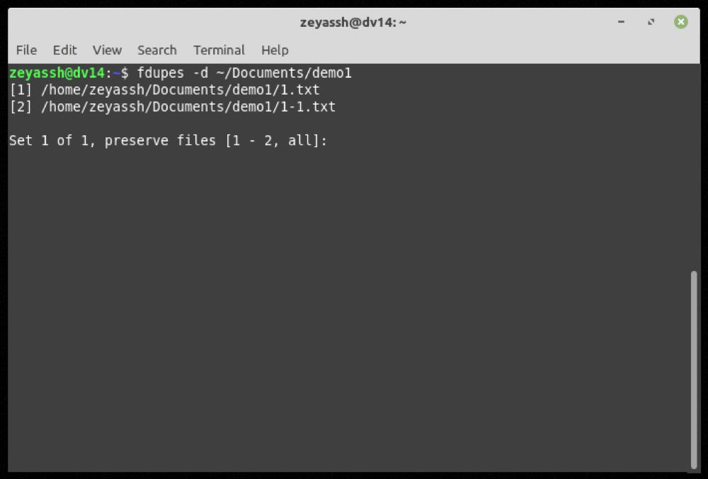 fdupes Kullanarak Linux'ta Yinelenen Dosyalar Nasıl Bulunur ve Kaldırılır