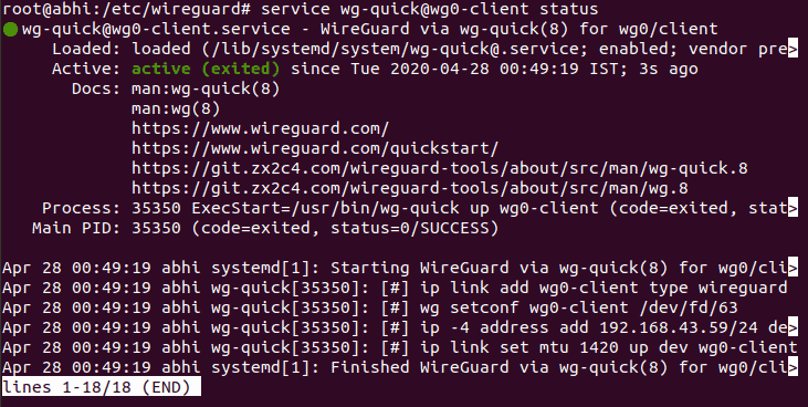 So richten Sie WireGuard VPN-Server und -Client unter Ubuntu 20.04 ein