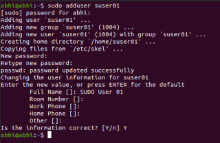 Как создать пользователя Sudo в Ubuntu 20.04 LTS