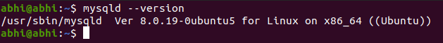 วิธีการติดตั้ง MySQL บน Ubuntu 20.04 LTS