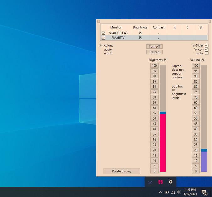 8 лучших приложений для регулировки яркости и затемнения экрана для Windows 10