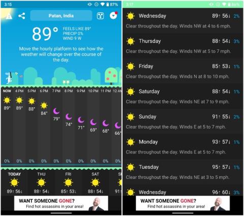 Las 6 mejores aplicaciones meteorológicas para dispositivos Samsung Galaxy