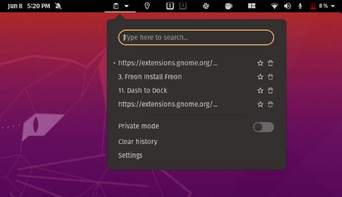 10+ лучших расширений GNOME для Ubuntu 20.04