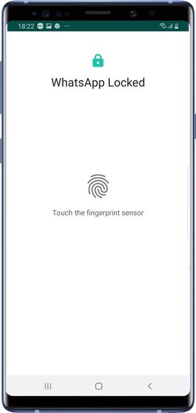 Android用WhatsAppで指紋ロックを有効にする方法