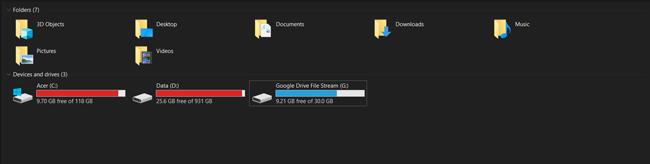 So fügen Sie Google Drive zum Windows-Datei-Explorer hinzu
