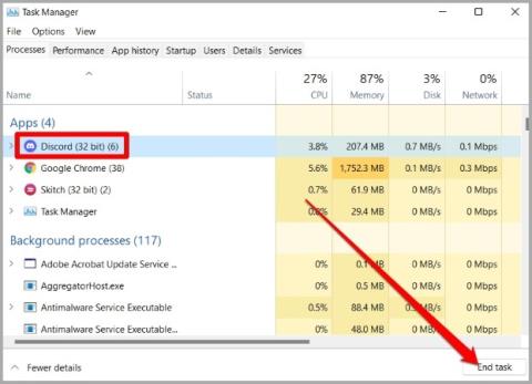 Windows 10/11에서 Discord 설치 실패 오류를 수정하는 상위 6가지 방법