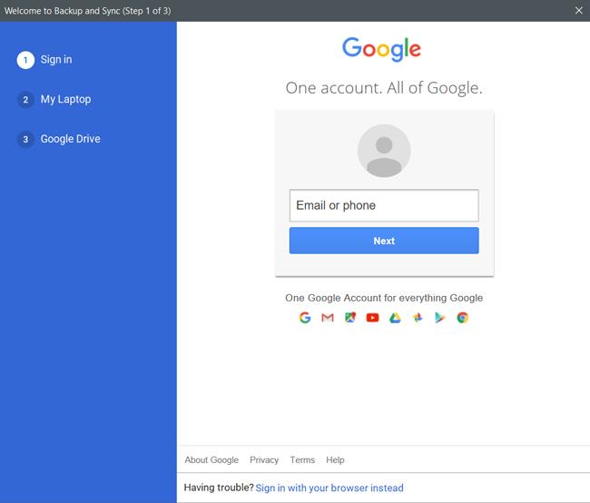 Hoe Google Drive toe te voegen aan Windows Verkenner