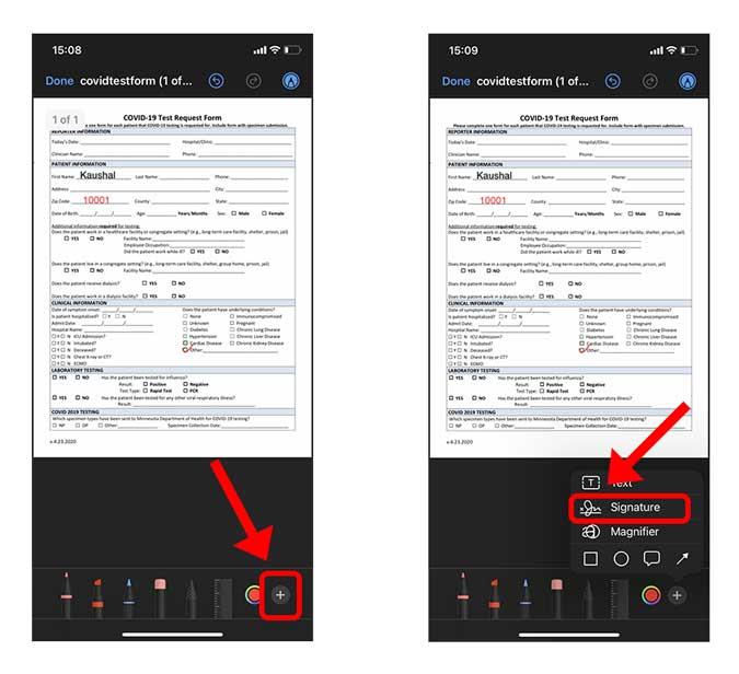 Cách chú thích và ký các tệp PDF của bạn trên iPhone