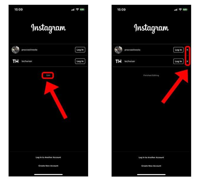 如何在 Instagram iOS 應用上刪除已保存的登錄信息？