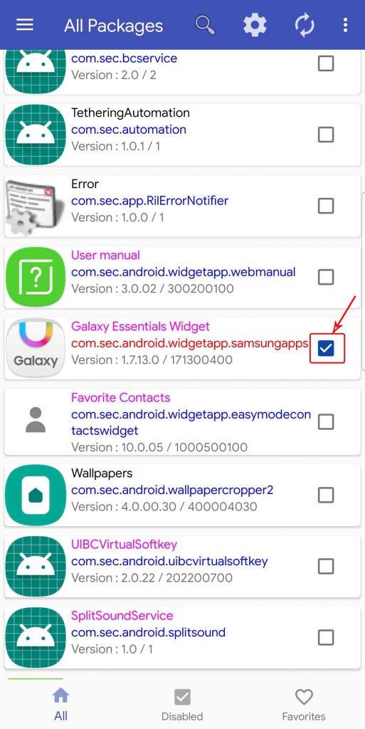Как отключить приложения Bloatware на телефонах Samsung One UI без рута
