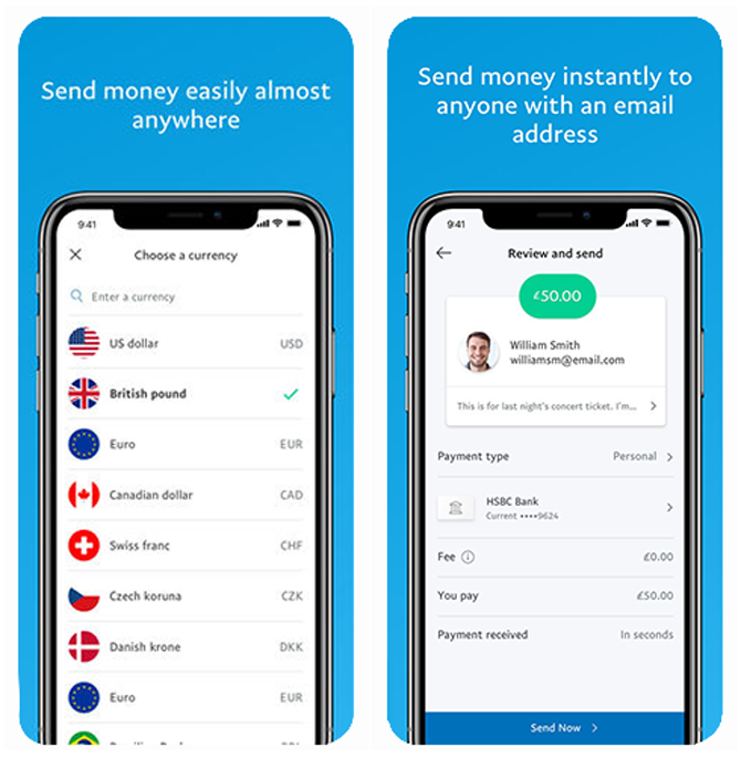 9 beste apps om geld te verzenden en te ontvangen vanuit het buitenland - Android en iOS