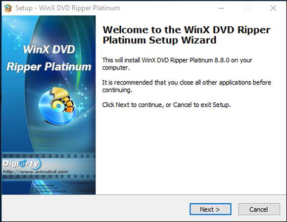 WinXDVDリッパーでDVDをリッピングする方法