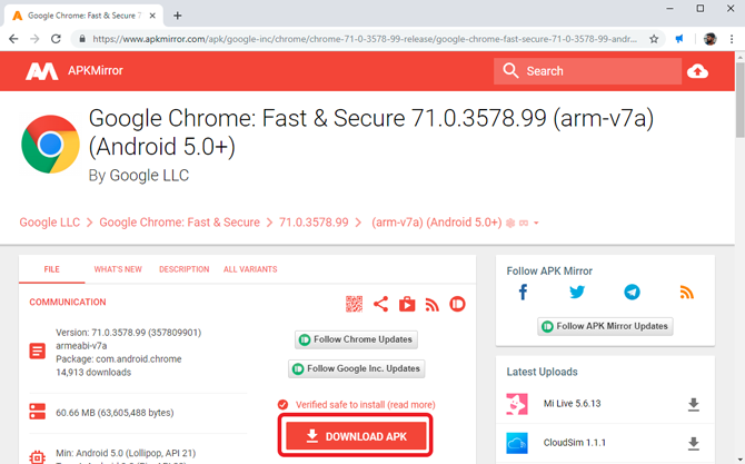 Как установить браузер Chrome на Android TV