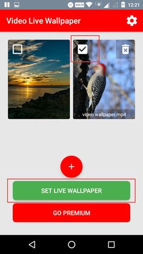 AndroidでビデオまたはGIFを壁紙として設定する方法