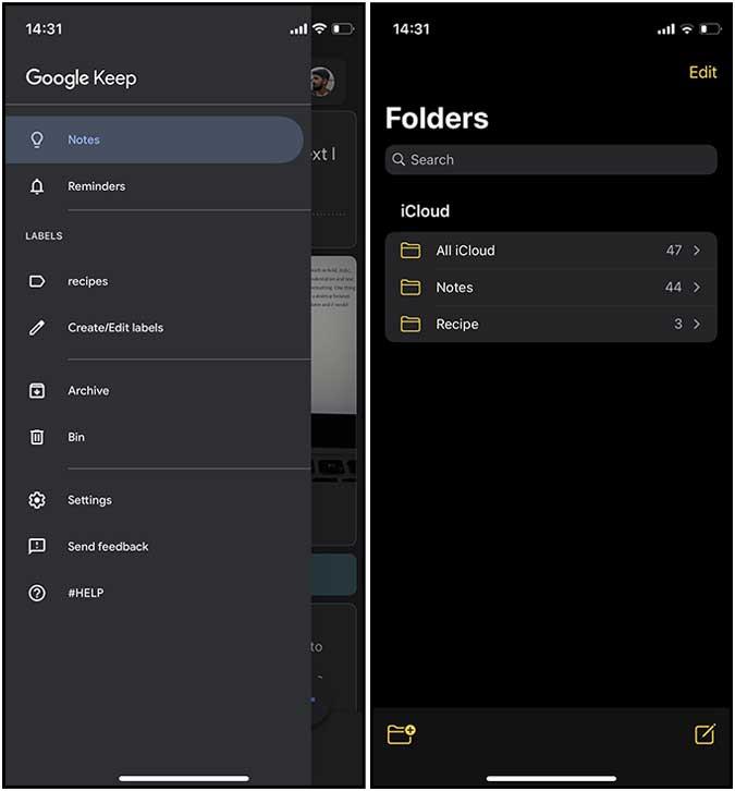 Google Keep против Apple Notes: лучшее приложение для создания заметок на iPhone
