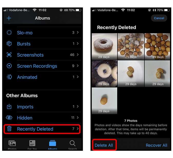 วิธีใส่รหัสผ่านป้องกันรูปภาพของคุณบน iPhone
