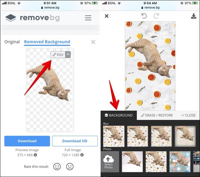 4 modi per rimuovere lo sfondo dall'immagine in iPhone
