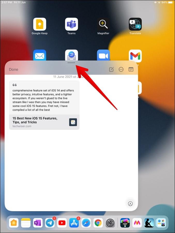 iPad에서 빠른 메모를 사용하기 위한 13가지 최고의 팁