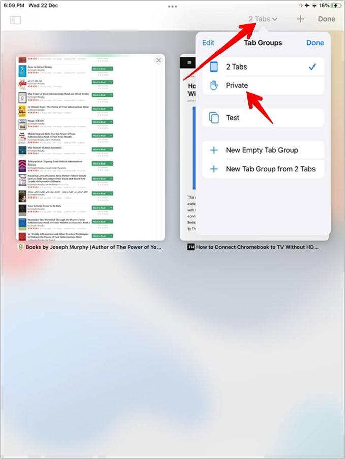 So aktivieren oder deaktivieren Sie das private Surfen unter iOS 15