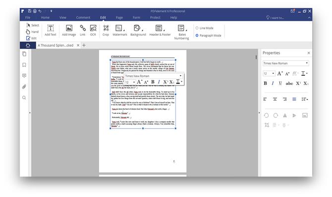 PDFelement 6 Review - L'édition de PDF est à nouveau simple