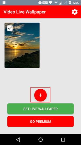 So legen Sie Video oder GIF als Hintergrundbild auf Ihrem Android fest