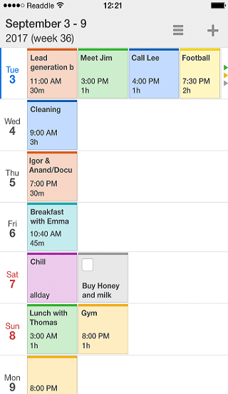 5 лучших приложений-календарей для iOS или iPhone для организации вашей повседневной жизни