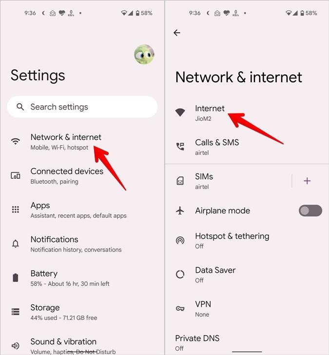 Cara Mematikan Data Seluler dan Wi-Fi di Android 12