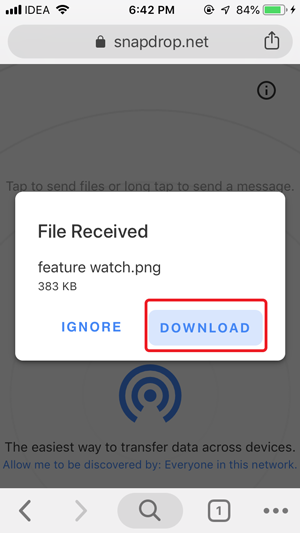 SHAREitを使用せずにAndroidからiPhoneにファイルを転送する方法