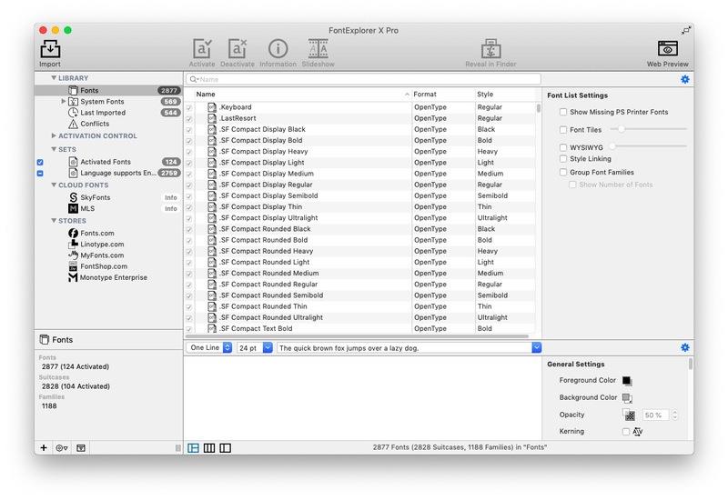 Macに最適なフォントマネージャー–どちらを使用する必要がありますか？