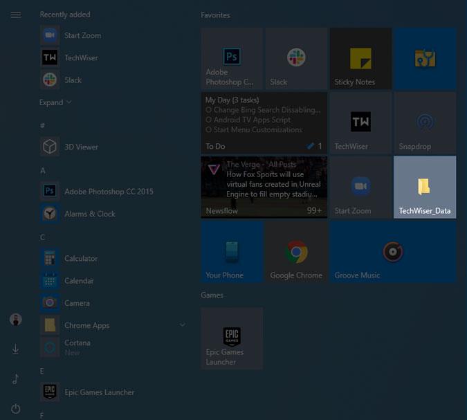 15 лучших настроек меню «Пуск» для Windows 10