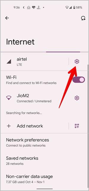 Comment désactiver les données mobiles et le Wi-Fi sur Android 12