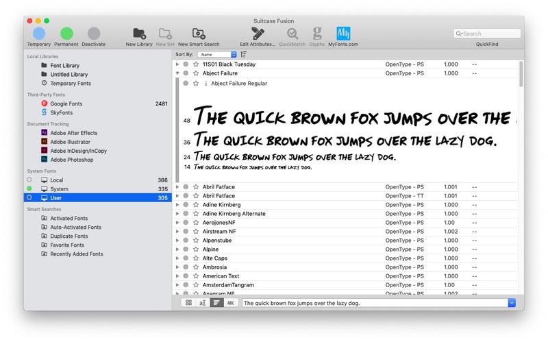 Trình quản lý phông chữ tốt nhất cho Mac - Bạn nên sử dụng cái nào?