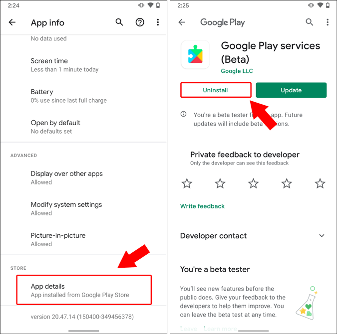 Como corrigir o Google Play Services continua parando de 10 maneiras