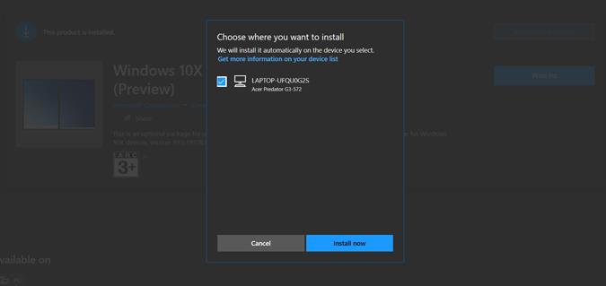 Cara menggunakan emulator Windows 10X di Windows 10